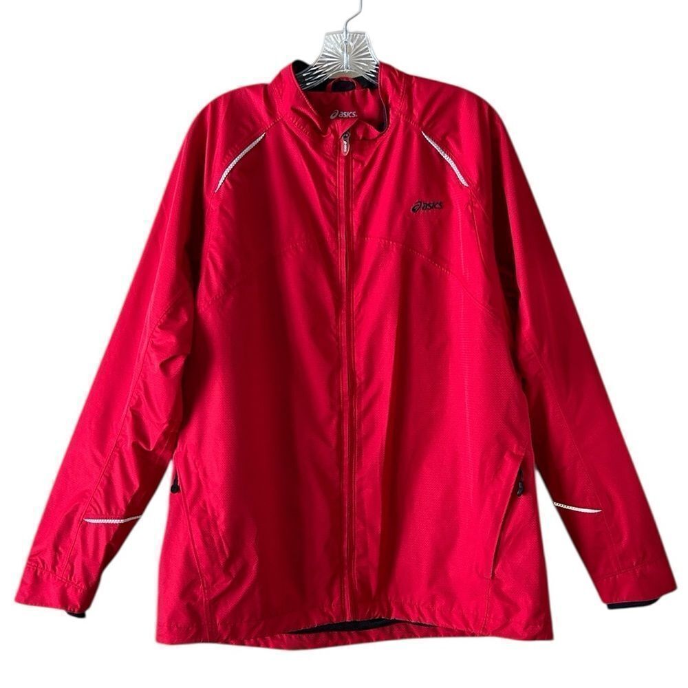 ASICS Men’s Red Rain Jacket